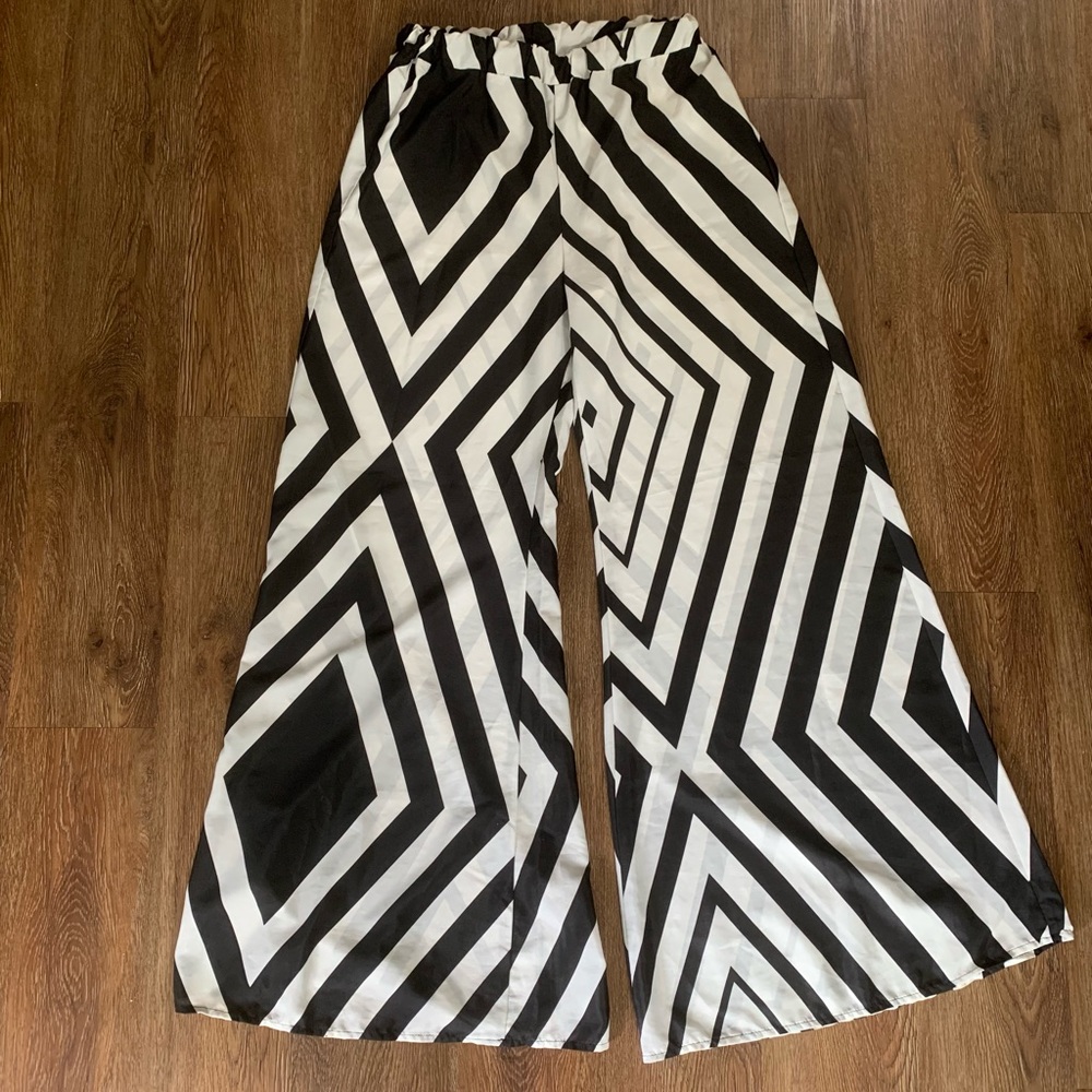 📦📦📦 Wide Leg Elastic Waistband Pants